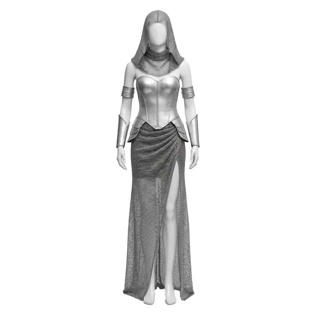 Damen Mittelalterliches Cosplay-Kostüm für Halloween, Karneval oder Partys – Ritter