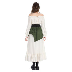 Damen Renaissance Victoria Cosplay Kostüm Outfits Halloween Karneval Anzug