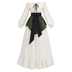 Damen Renaissance Victoria Cosplay Kostüm Outfits Halloween Karneval Anzug