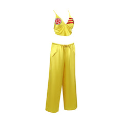 Damen Shakira Cheerleader-Kostüm Cosplay-Kostüm für Halloween und Karnevalspartys