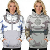 Damen Invincible Anissa Hoodie Cosplay-Kostüm für Halloween, Karneval und Partys