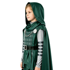 Dr.Doom Kinder Jungen Kostüm Set Doomsday Doctor Doom Halloween Karenval Outfit