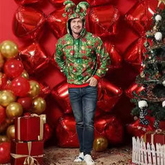 Erwachsene Hoodie Cosplay Kostüm Outfits Halloween Karneval Anzug Weihnachten