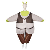 Erwachsene unisex Cosplay Kostüm Outfits Halloween Karneval Anzug Aufblasbare Anzüge Shrek cos