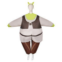 Erwachsene unisex Cosplay Kostüm Outfits Halloween Karneval Anzug Aufblasbare Anzüge Shrek cos