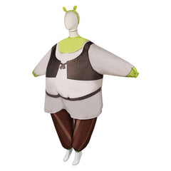 Erwachsene unisex Cosplay Kostüm Outfits Halloween Karneval Anzug Aufblasbare Anzüge Shrek cos