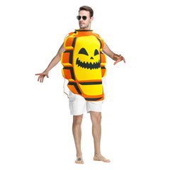 Erwachsene Unisex Halloween Karneval Party Anzug Kürbis Granate Cosplay Kostüm