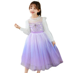 Kinder Mädchen Prinzessin lila tutu Kleid Cosplay Kostüm Halloween Karneval