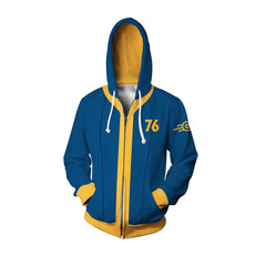 Fallout 76 Cosplay Hoodie 3D Druck Sweatshirt mit Kapuze Streetwear Pullover Game