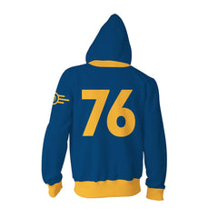 Fallout 76 Cosplay Hoodie 3D Druck Sweatshirt mit Kapuze Streetwear Pullover Game