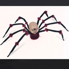 Geister Halloween Karneval Kostüm Zubehör Spinne Elektrisch Plüsch Spinne