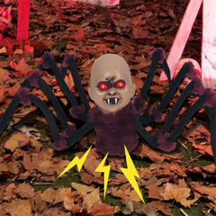 Geister Halloween Karneval Kostüm Zubehör Spinne Elektrisch Plüsch Spinne