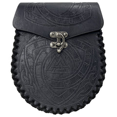 Damen mittelalterliche Retro-Tasche Wikinger Stil Cosplay Gürteltasche Halloween Karneval Kostüm Zubehör