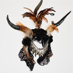 Gothic Kopfbedeckung Halloween Karneval Kostüm Zubehör Halloween Horn Hair Hoop