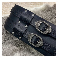 Gürtel Wikinger Cosplay Taillenband Halloween Karneval Kostüm Zubehör
