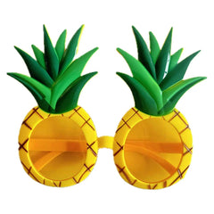 Halloween Karneval Kostüm Zubehör Halskette Ohrringe Handschuhe Stirnband Brille Hawaiian Pineapple Style