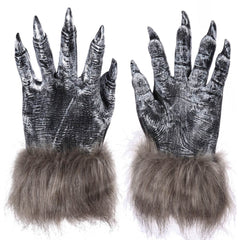 Halloween Karneval Kostüm Zubehör Werwolf Handschuhe Krallen