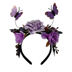 Halloween Schmetterling Simulation Blume Hair Hoop Geist Festival Dead Day Party Kopfbedeckung Halloween Karneval Kostüm Zubehör