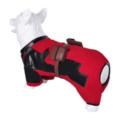 Haustier Cosplay Kostüm Outfits Halloween Karneval Anzug Deadpool Hund