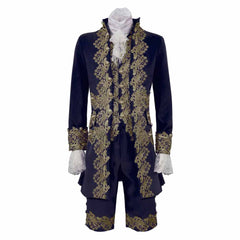 Herren  Prinz von Victorias Hof Cosplay Kostüm Outfits Halloween Karneval Anzug