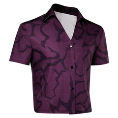 Herren Abby Shirt Kpop Demon Hunters Cosplay Kostüm Halloween Karneval Party Anzug