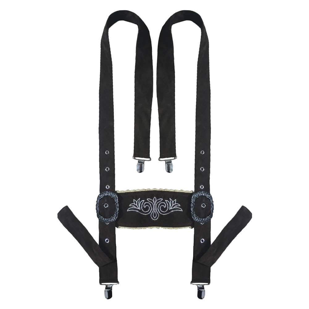 Herren Bierfest Bestickter Riemen Halloween Karneval Kostüm Zubehör