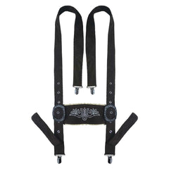 Herren Bierfest Bestickter Riemen Halloween Karneval Kostüm Zubehör