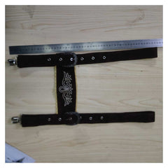 Herren Bierfest Bestickter Riemen Halloween Karneval Kostüm Zubehör