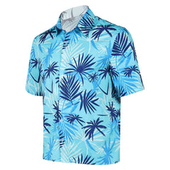 Herren blau Shirt Cosplay-Kostüm für Halloween, Karneval und Partys – Lucia Caminos GTA