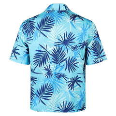 Herren blau Shirt Cosplay-Kostüm für Halloween, Karneval und Partys – Lucia Caminos GTA