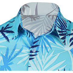 Herren blau Shirt Cosplay-Kostüm für Halloween, Karneval und Partys – Lucia Caminos GTA