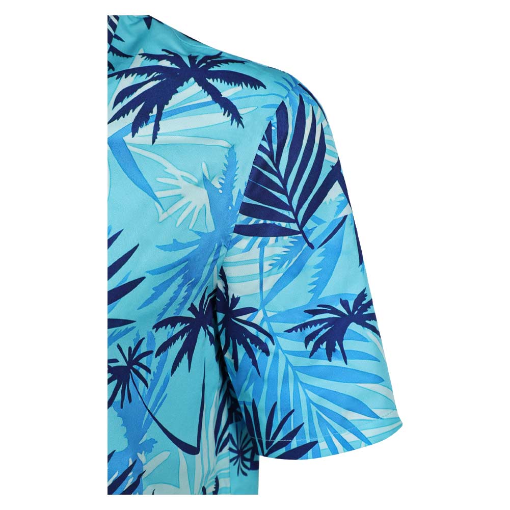 Herren blau Shirt Cosplay-Kostüm für Halloween, Karneval und Partys – Lucia Caminos GTA