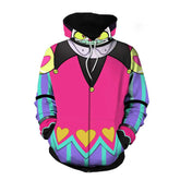 Herren Cosplay Hoodie 3D Druck Kapuzensweatshirt Pullover Fizzarolli Helluva Boss