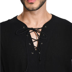 Herren Cosplay Kostüm Outfits Halloween Karneval Anzug Herrenhemd Pirat Mittelalter