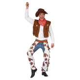 Herren Cowboy Cosplay Kostüm Halloween Karneval Party Anzug