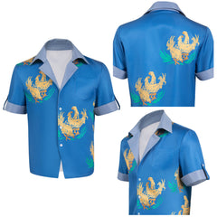 Herren Final Fantasy T-Shirt Cosplay Kostüm Kostüme Halloween Karneval Anzug Wolke cosplay