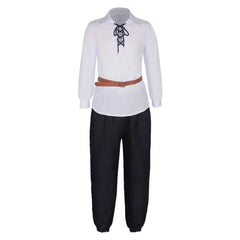 Herren Samurai Piraten Cosplay Kostüm Outfits Halloween Karneval Anzug Stil