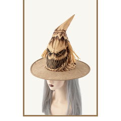 Hexenhut Vogelscheuche Halloween Karneval Kostüm Zubehör