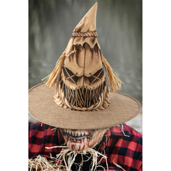 Hexenhut Vogelscheuche Halloween Karneval Kostüm Zubehör