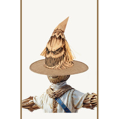 Hexenhut Vogelscheuche Halloween Karneval Kostüm Zubehör