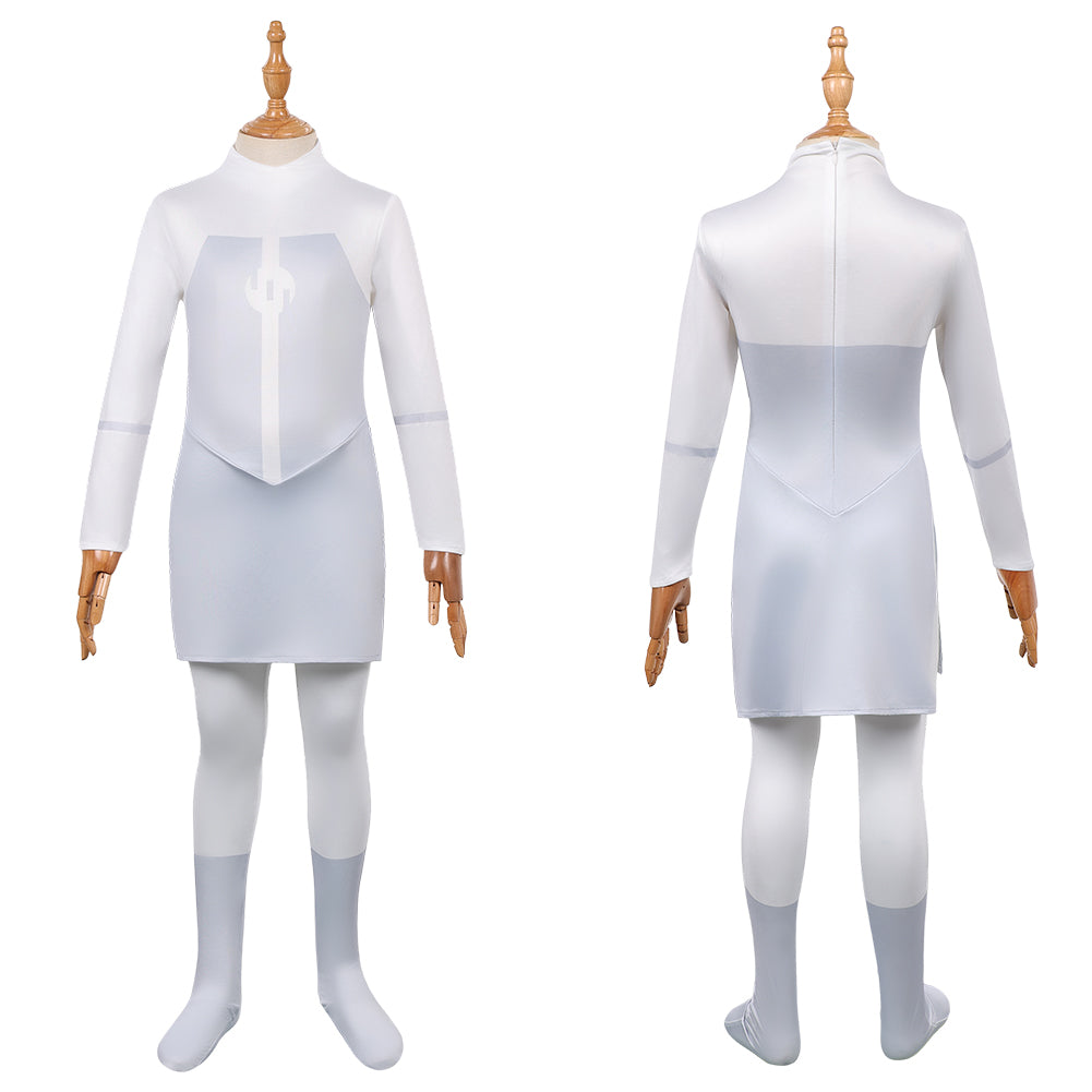 Invincible Kinder Jumpsuit Cosplay-Kostüm für Halloween, Karneval oder Partys