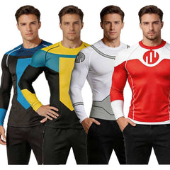 Invincible Herren Top Shirt Conquest Cosplay-Kostüm für Halloween und Karnevalspartys