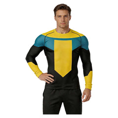 Invincible Herren Top Shirt Conquest Cosplay-Kostüm für Halloween und Karnevalspartys