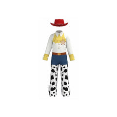 Toy S Kinder Mädchen Jessie Woody Cosplay-Kostüm für Halloween, Karneval und Partys