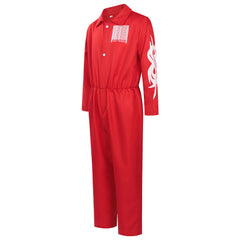 Joey Jordison rot Jumpsuit Slipknot Jordison Cosplay Kostüm