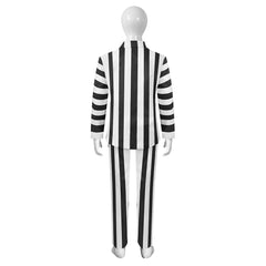 Kinder Beetle Juice Cosplay Kostüm Outfits Halloween Karneval Anzug