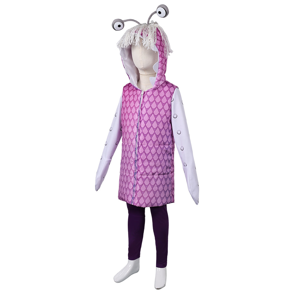 Kinder Cosplay-Kostüm Halloween Karneval Party-Anzug Boo Monsters Inc