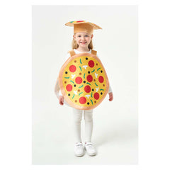 Kinder Cosplay Kostüm Outfits Halloween Karneval Anzug Pizza Essen Lustig