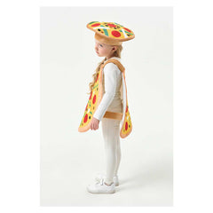 Kinder Cosplay Kostüm Outfits Halloween Karneval Anzug Pizza Essen Lustig