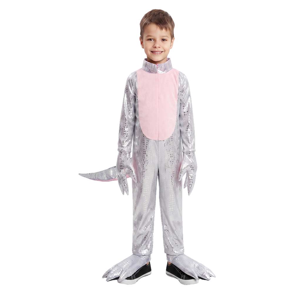 Kinder Dinosaurier-Cosplay-Kostüm für Halloween und Karnevalspartys